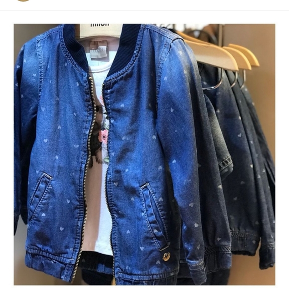 Girl's Lightweight Denim Jacket Size 6 - Picture 1 of 10